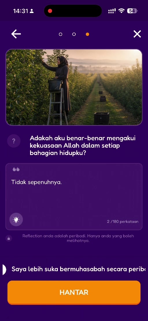 Langkah 6: Jawapan Reflection An-Nas