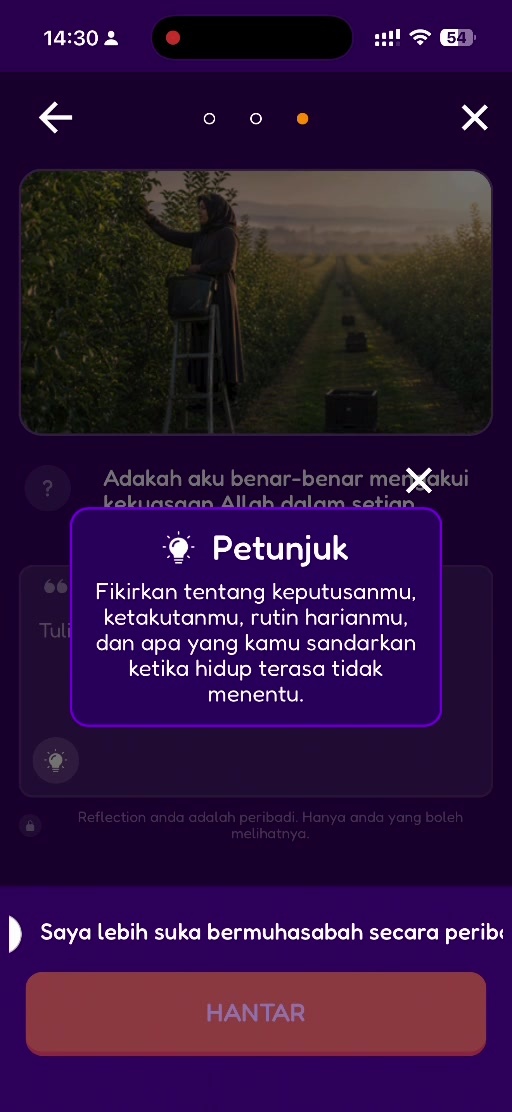 Langkah 5: Petunjuk Reflection An-Nas