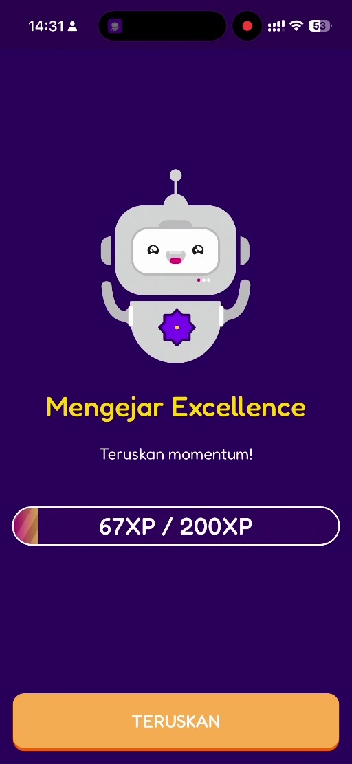 Langkah 9: Ganjaran XP Reflection An-Nas